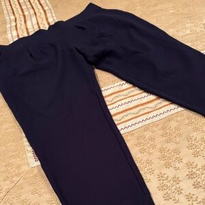 Modern Ambition pants, a navy blue, front/back pockets, Rayon blend, Like new XL